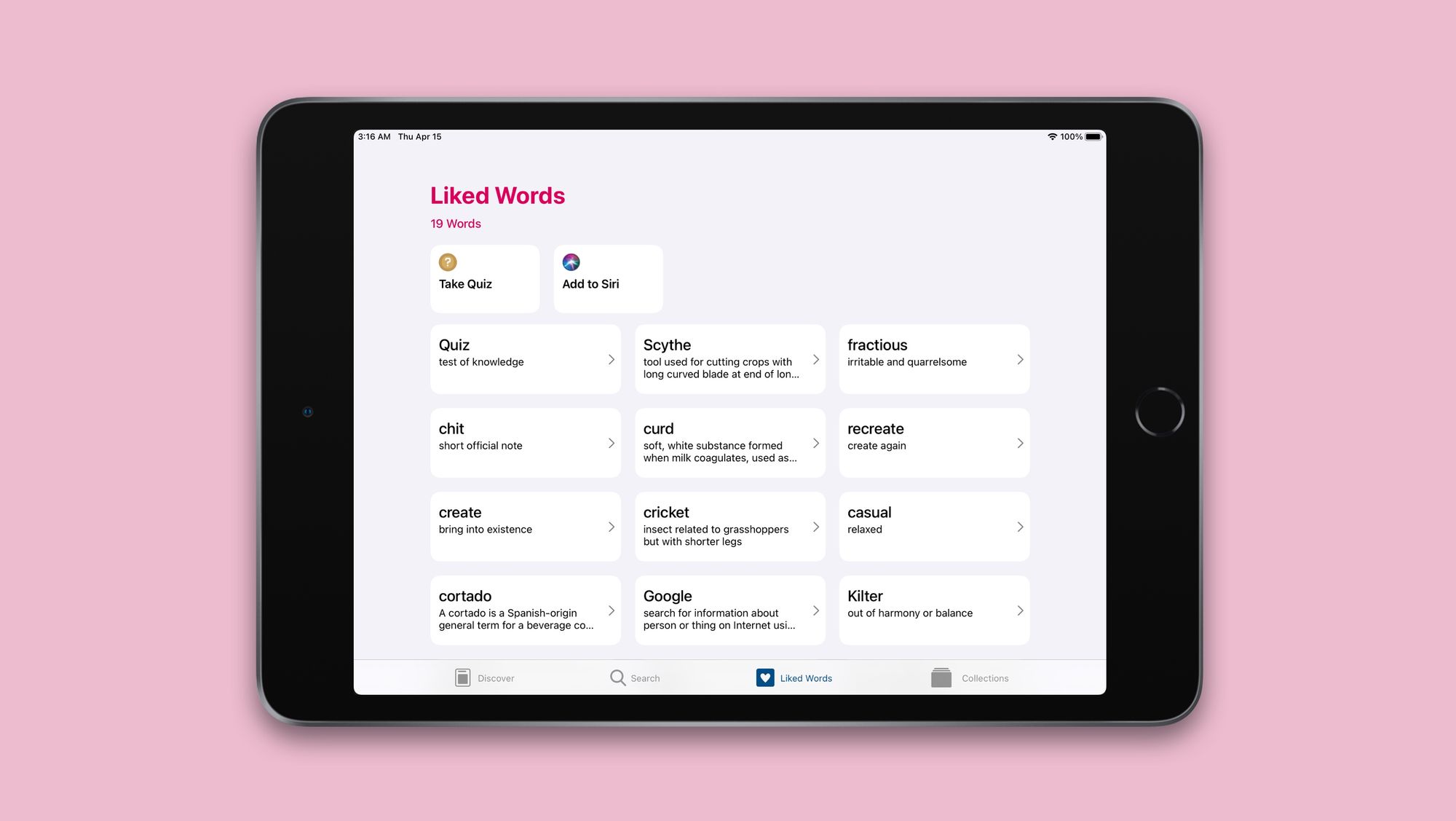 A new interface for LookUp on iPadOS