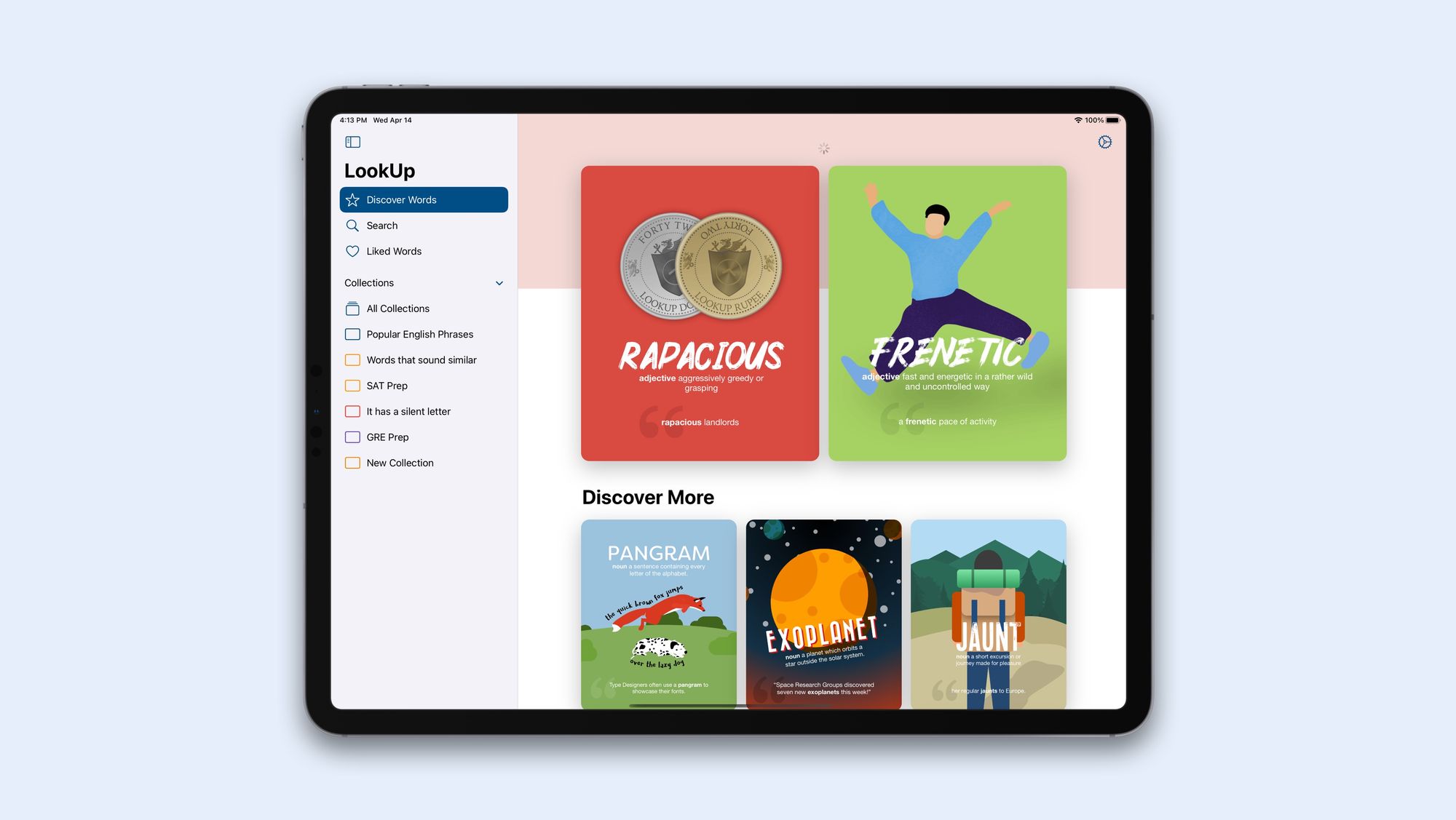 A new interface for LookUp on iPadOS